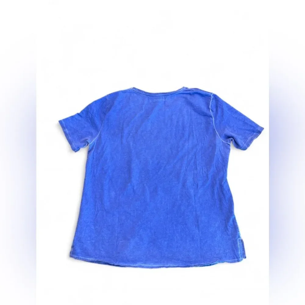 Majestic Filatures Blue Deluxe Tee Shirt 3/Medium
